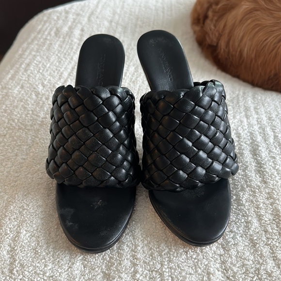 Tony Bianco Black Heels - Size 7 - Picture 2 of 4